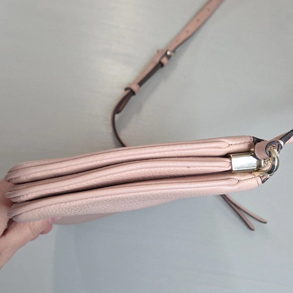 Kate Spade Jackson Leather Triple Gusset Crossbody